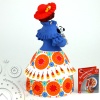 Барыня нарядная с собачкой