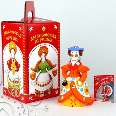 Барыня нарядная с сумочкой